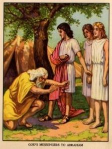 Abraham Meets 3 Angels